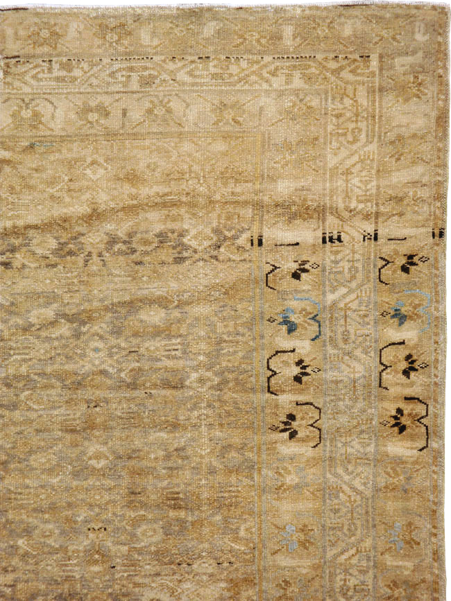Vintage Persian Malayer Carpet, No.17592 - Staging