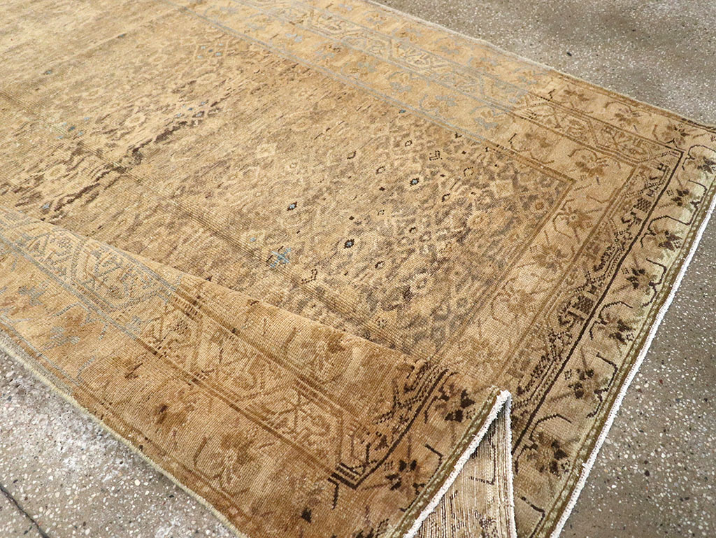 Vintage Persian Malayer Carpet, No.17592 - Staging