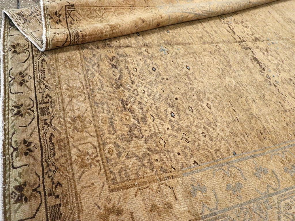 Vintage Persian Malayer Carpet, No.17592 - Staging