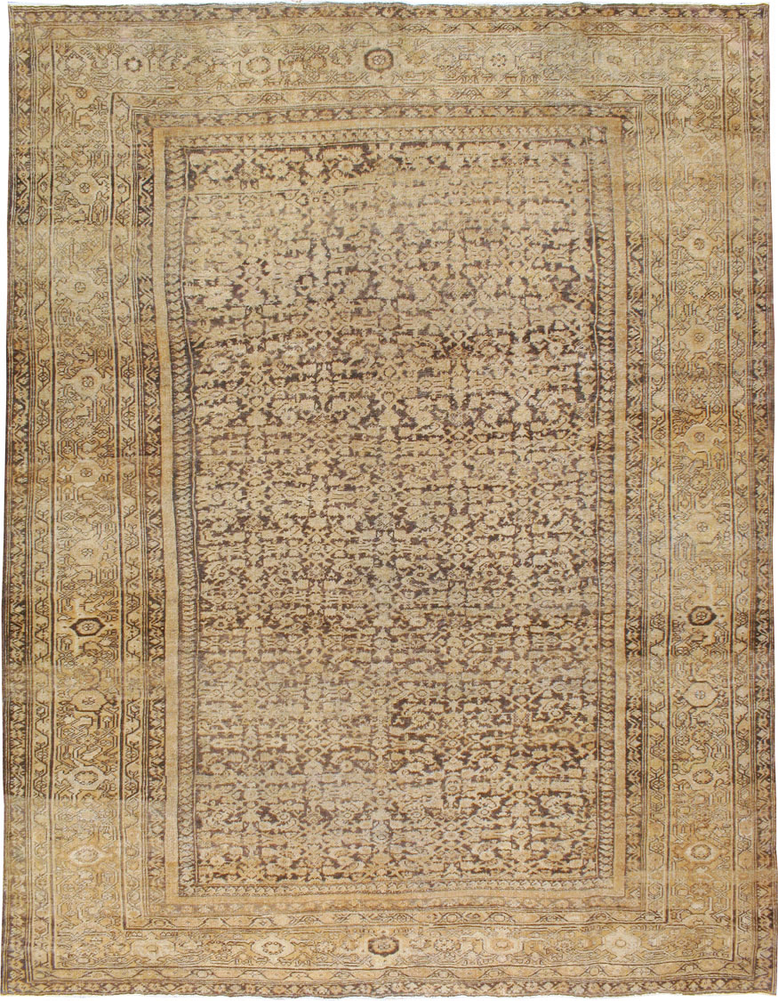 Antique Persian Malayer Carpet, No.17608 - Staging
