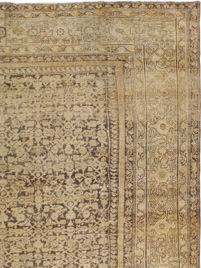 Antique Persian Malayer Carpet, No.17608 - Staging