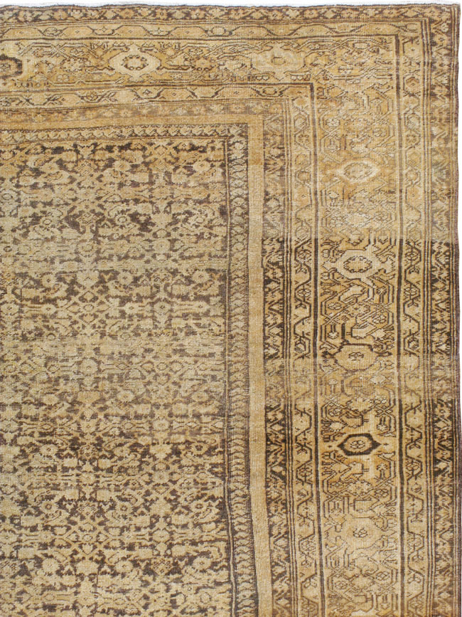 Antique Persian Malayer Carpet, No.17608 - Staging