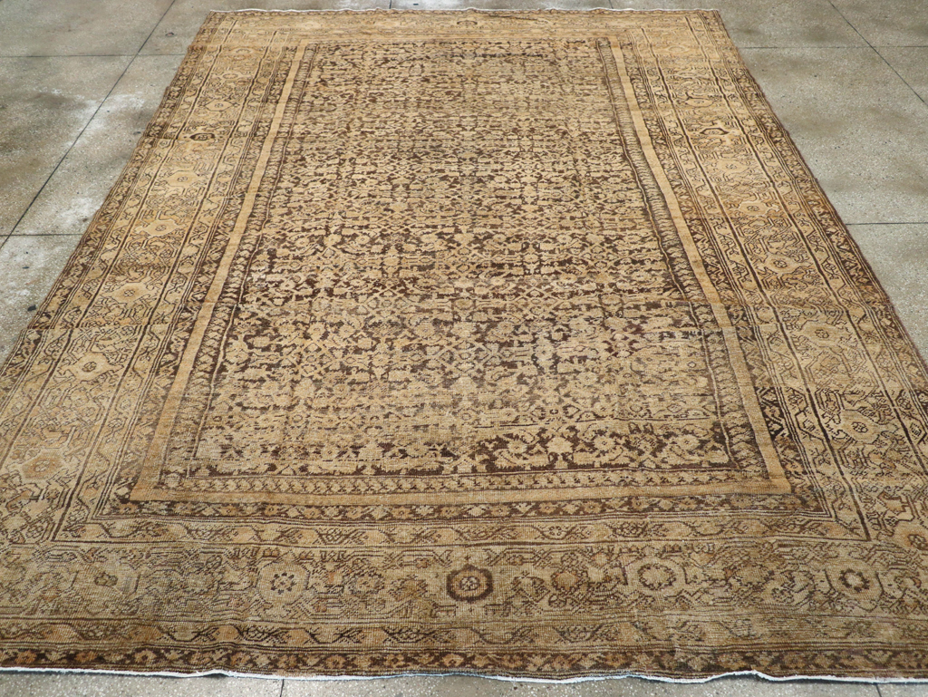 Antique Persian Malayer Carpet, No.17608 - Staging