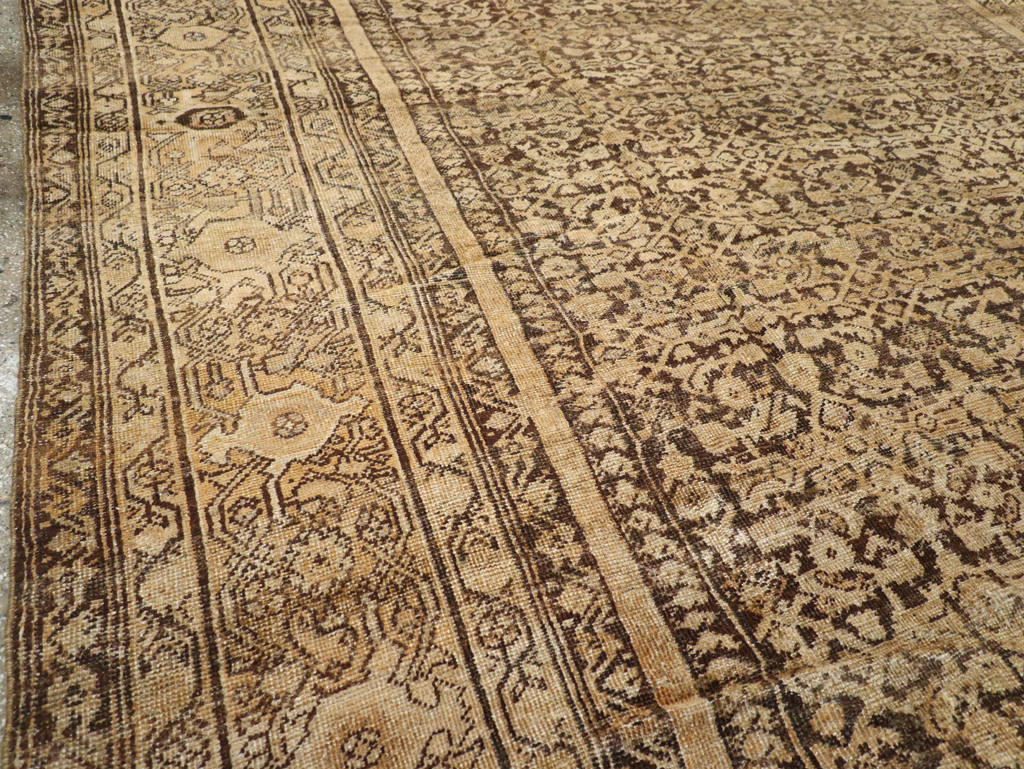 Antique Persian Malayer Carpet, No.17608 - Staging