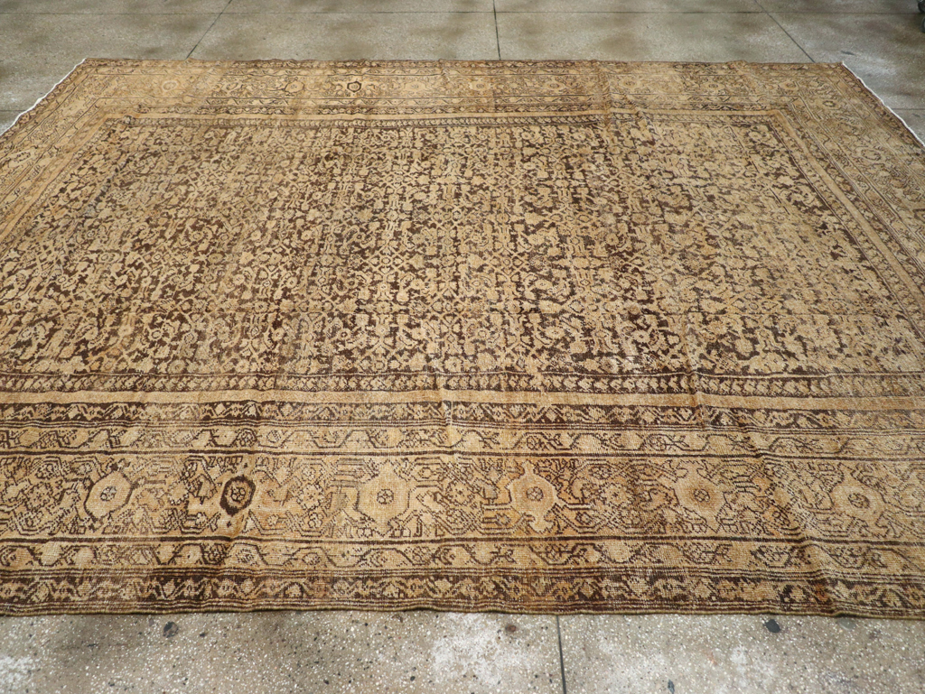 Antique Persian Malayer Carpet, No.17608 - Staging