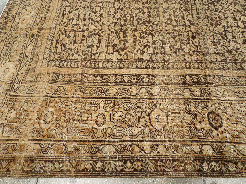 Antique Persian Malayer Carpet, No.17608 - Staging
