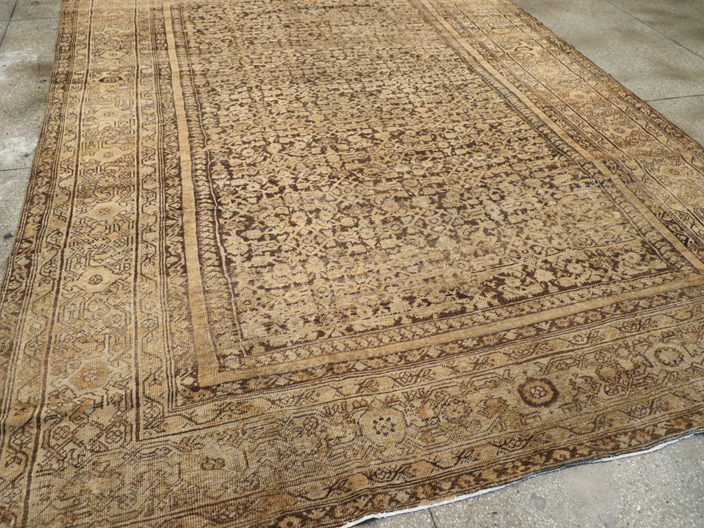 Antique Persian Malayer Carpet, No.17608 - Staging
