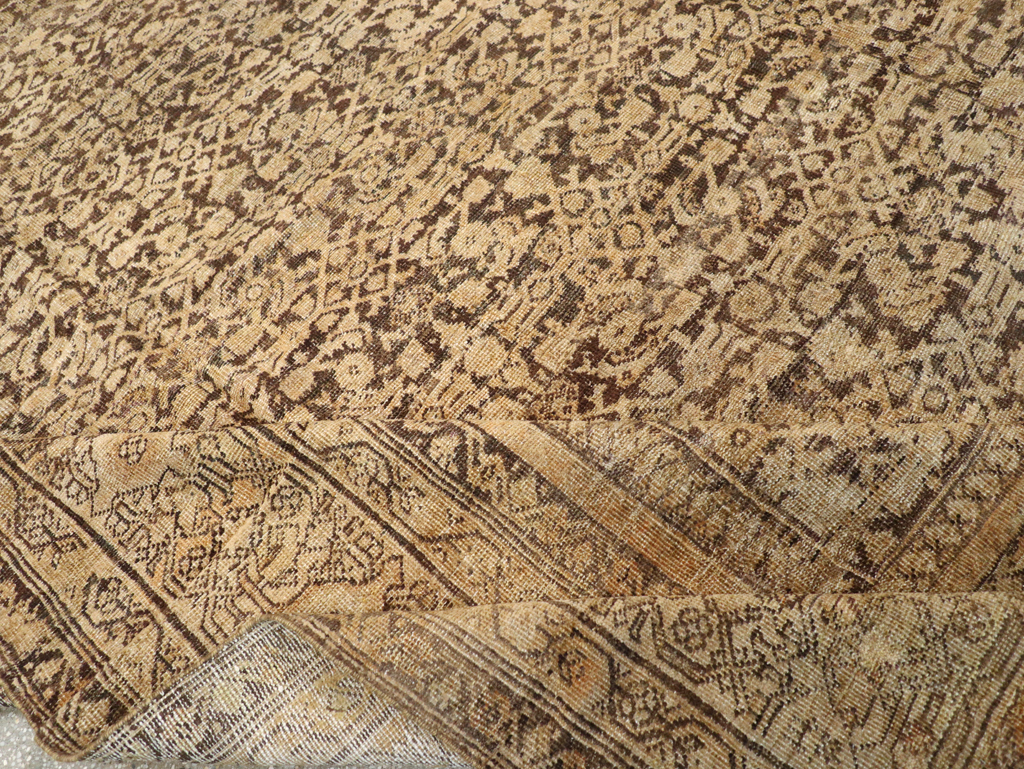 Antique Persian Malayer Carpet, No.17608 - Staging