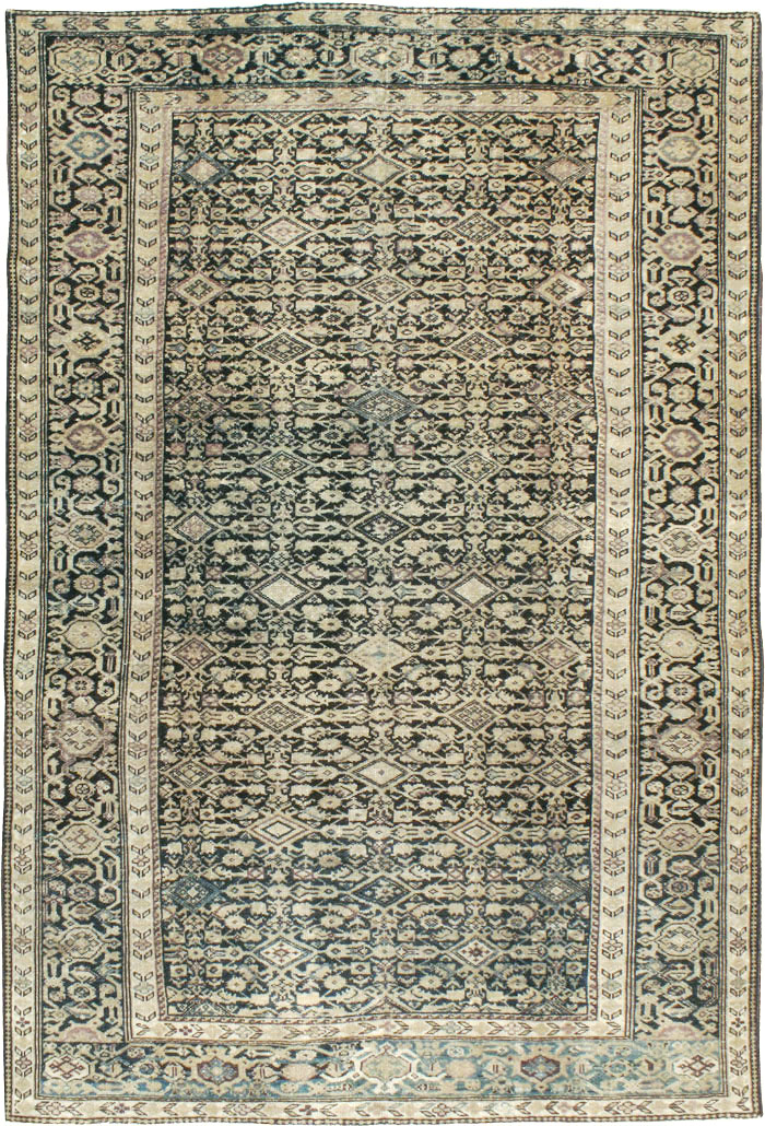 Antique Persian Malayer Carpet, No.17610 - Staging