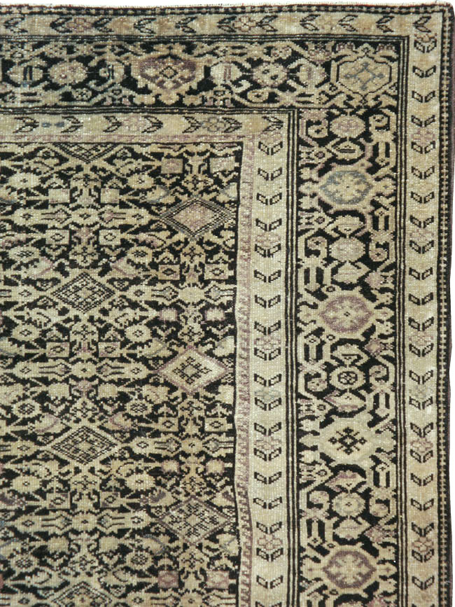 Antique Persian Malayer Carpet, No.17610 - Staging