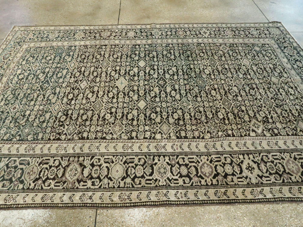Antique Persian Malayer Carpet, No.17610 - Staging