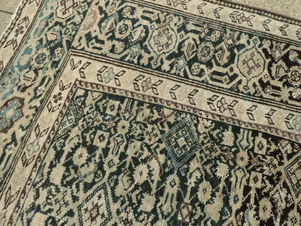Antique Persian Malayer Carpet, No.17610 - Staging