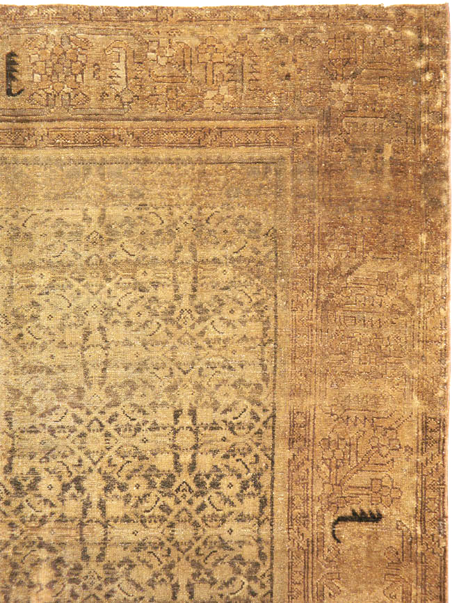 Antique Persian Malayer Carpet, No.17615 - Staging