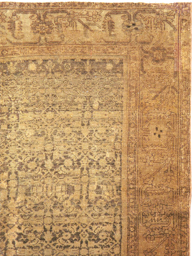 Antique Persian Malayer Carpet, No.17615 - Staging