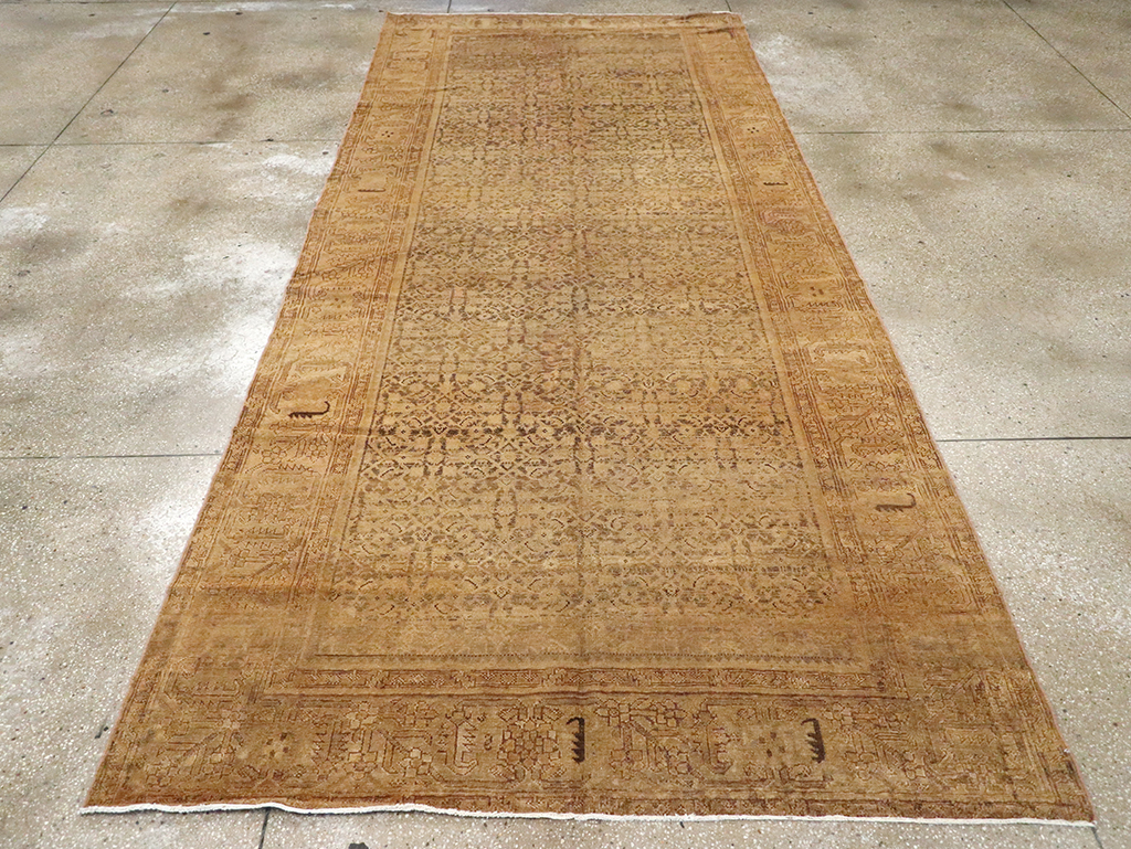 Antique Persian Malayer Carpet, No.17615 - Staging