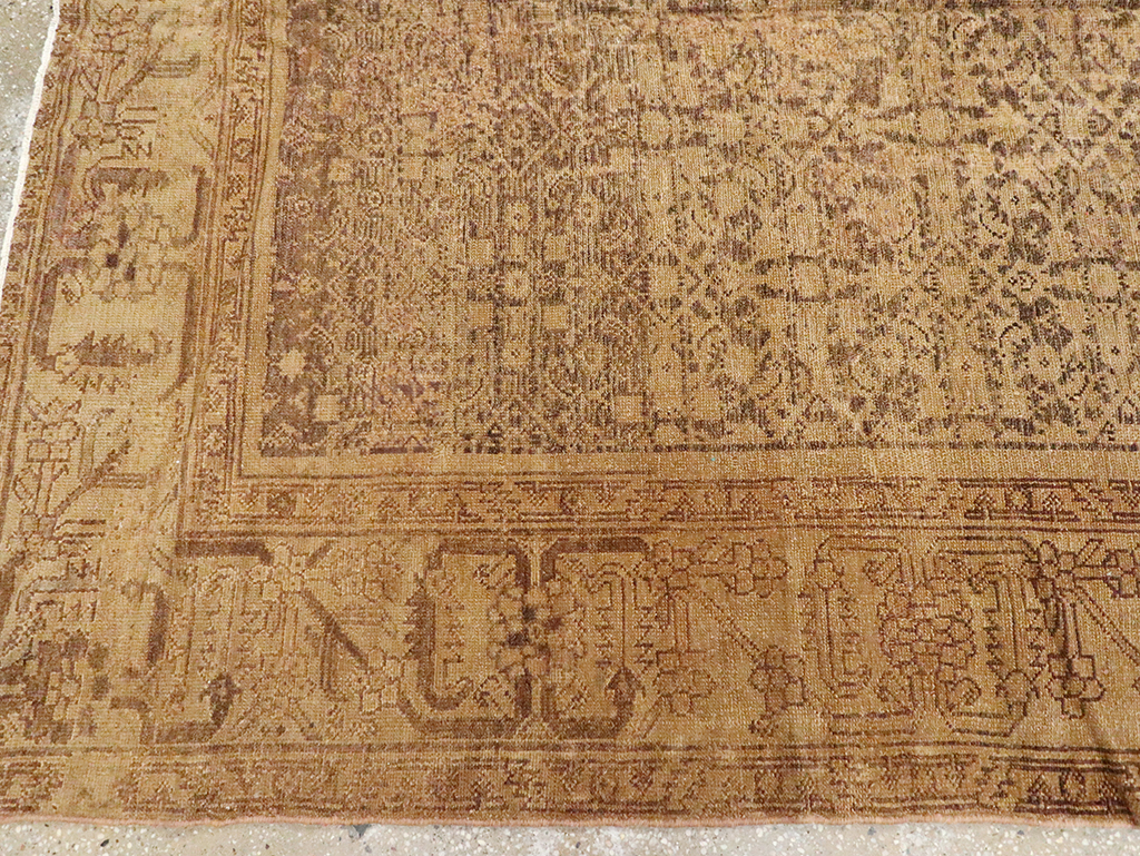 Antique Persian Malayer Carpet, No.17615 - Staging