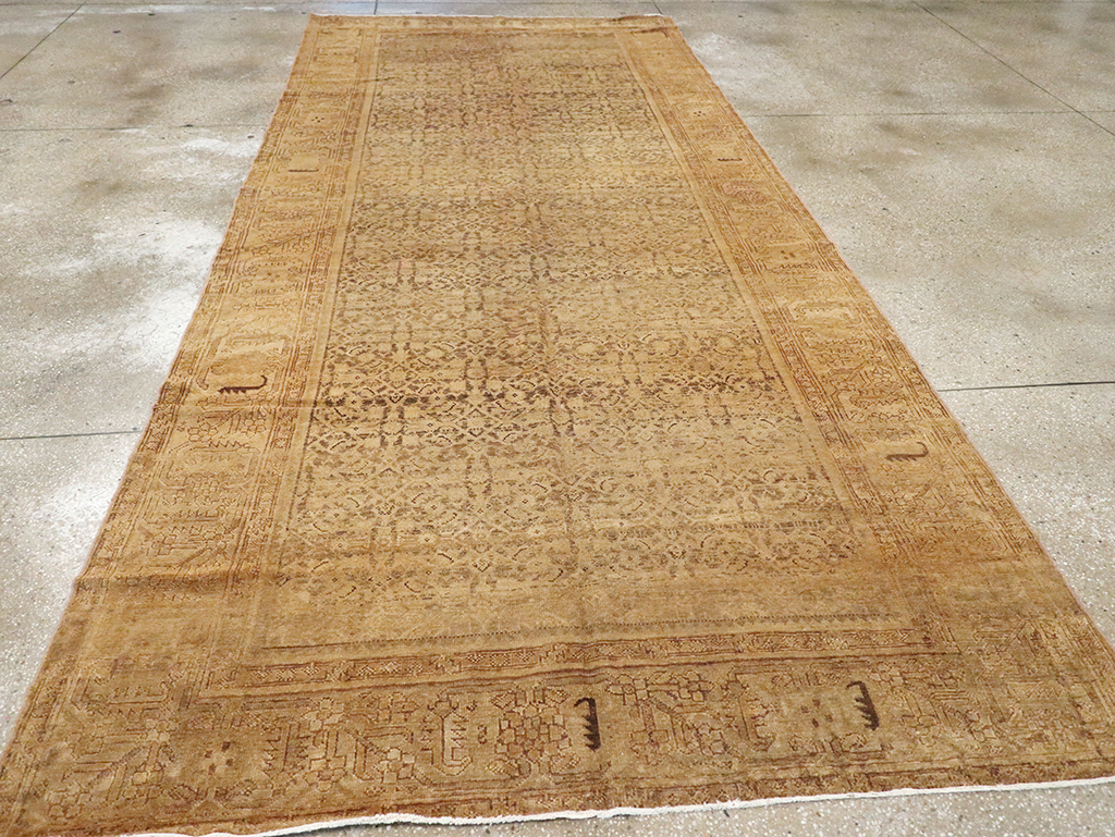 Antique Persian Malayer Carpet, No.17615 - Staging
