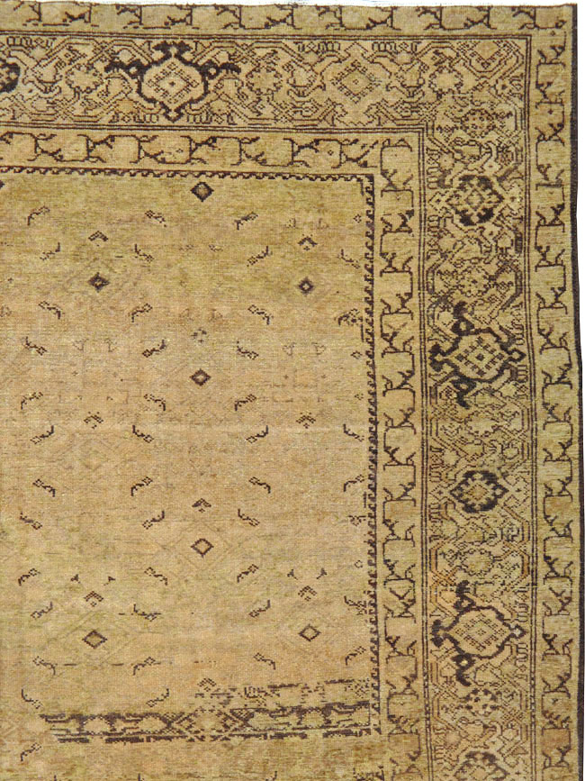 Vintage Persian Malayer Carpet, No.17617 - Staging