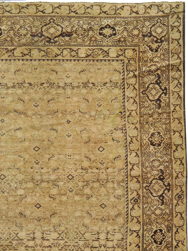 Vintage Persian Malayer Carpet, No.17617 - Staging