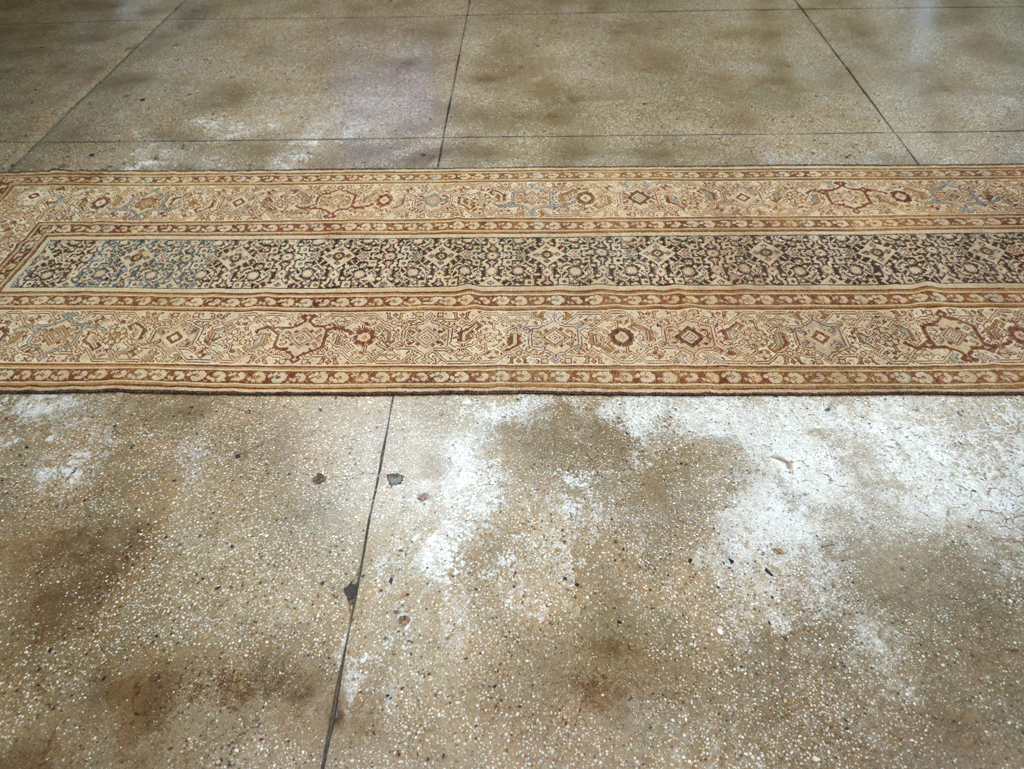Antique Persian Malayer Runner, No.17621 - Staging