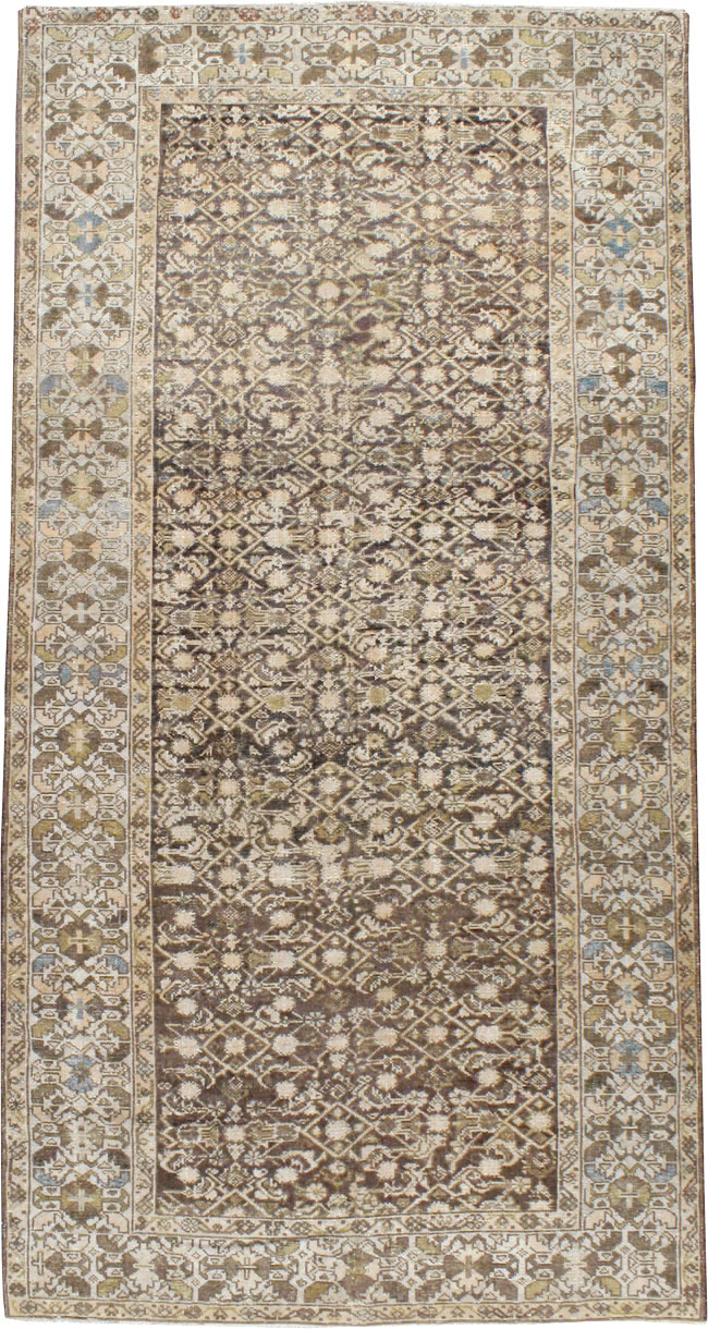 Antique Persian Malayer Carpet, No.17622 - Staging