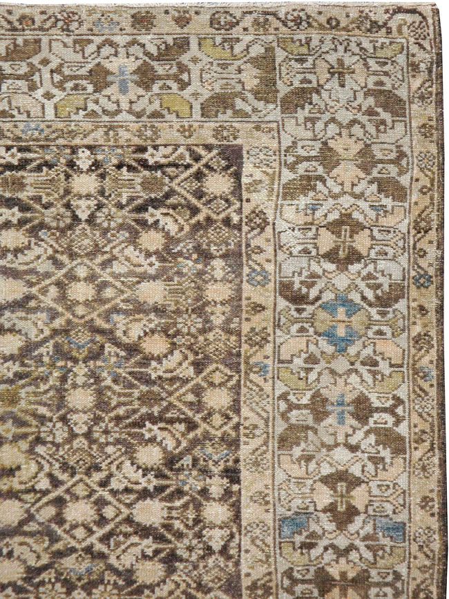 Antique Persian Malayer Carpet, No.17622 - Staging