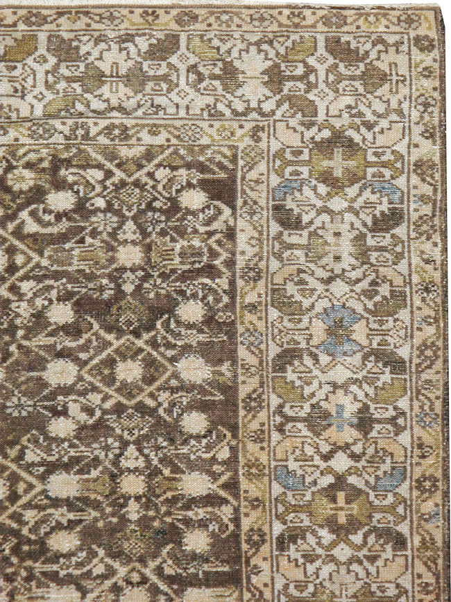 Antique Persian Malayer Carpet, No.17622 - Staging