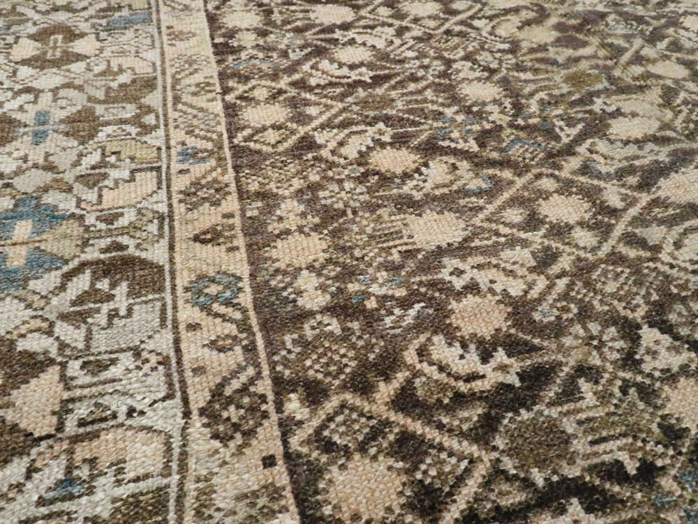 Antique Persian Malayer Carpet, No.17622 - Staging