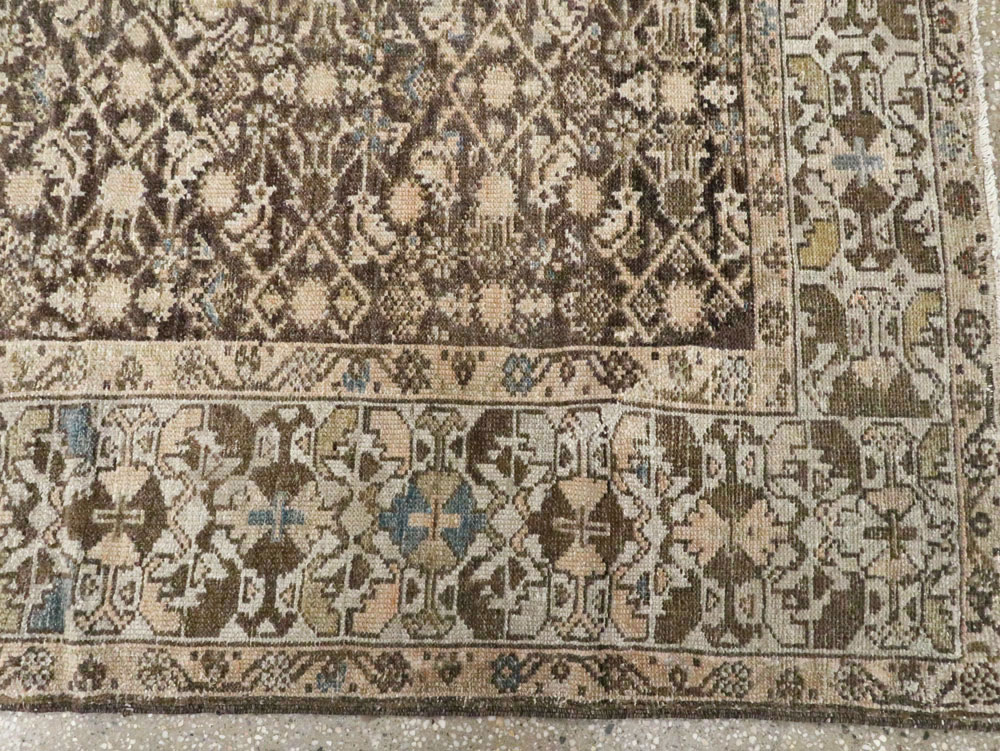Antique Persian Malayer Carpet, No.17622 - Staging