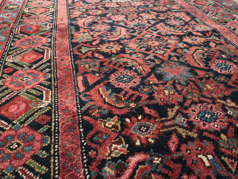 Vintage Persian Malayer Runner, No.17627 - Staging