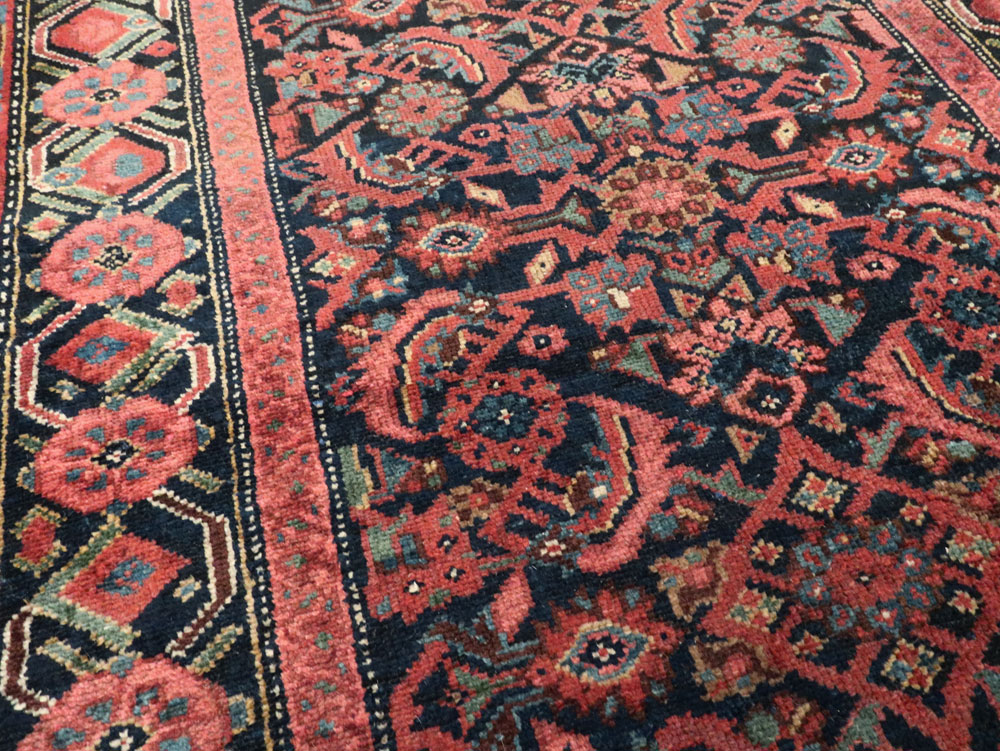 Vintage Persian Malayer Runner, No.17627 - Staging