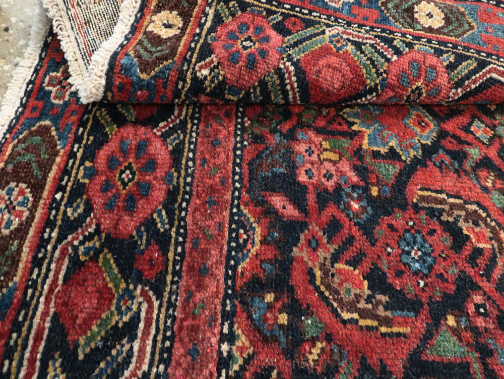 Vintage Persian Malayer Runner, No.17627 - Staging