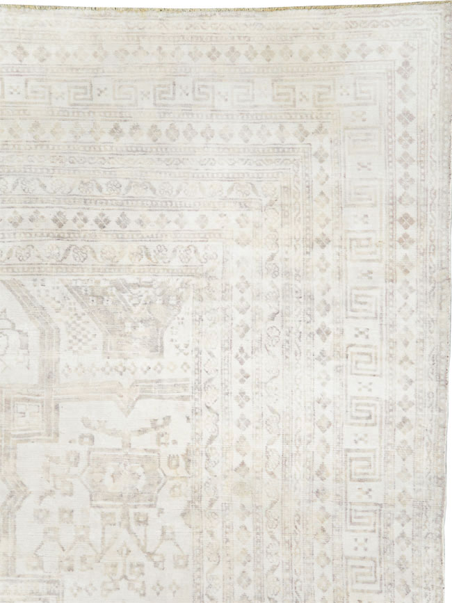 Vintage Cotton Agra Carpet, No.17643 - Staging