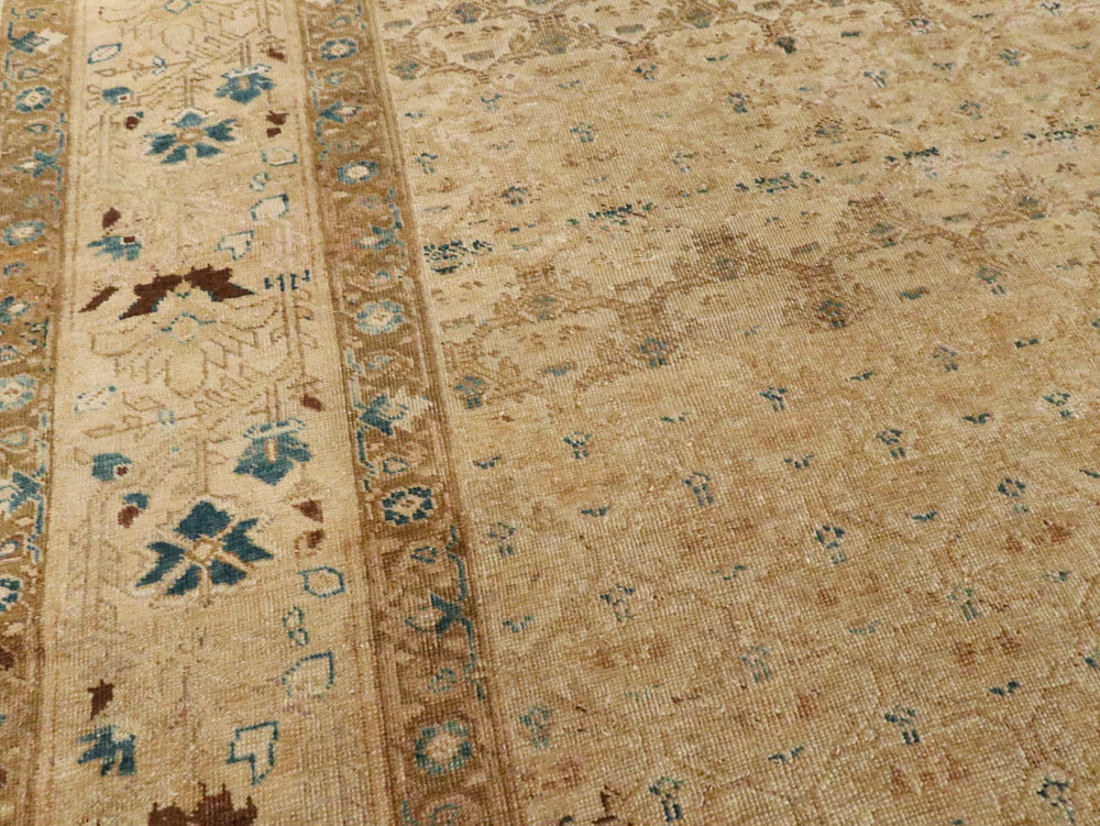 Antique Persian Tabriz Rug, No.17653 - Staging