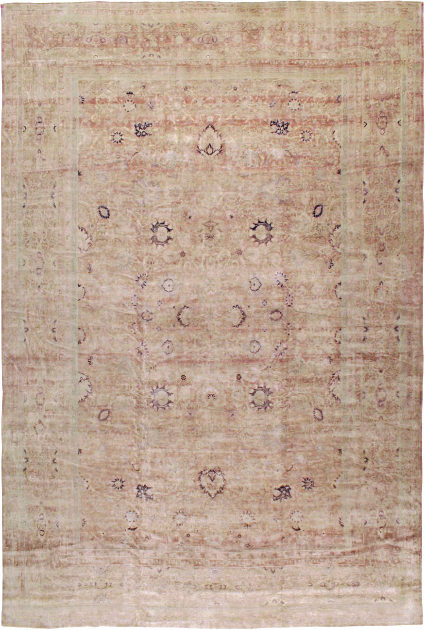 Vintage Turkish Sivas Carpet, No.17654 - Staging