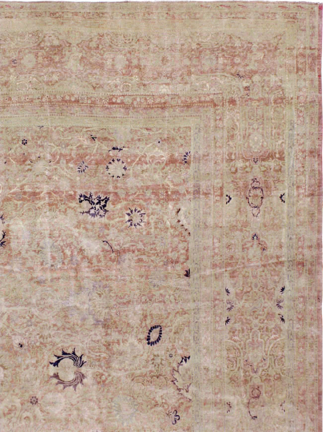 Vintage Turkish Sivas Carpet, No.17654 - Staging