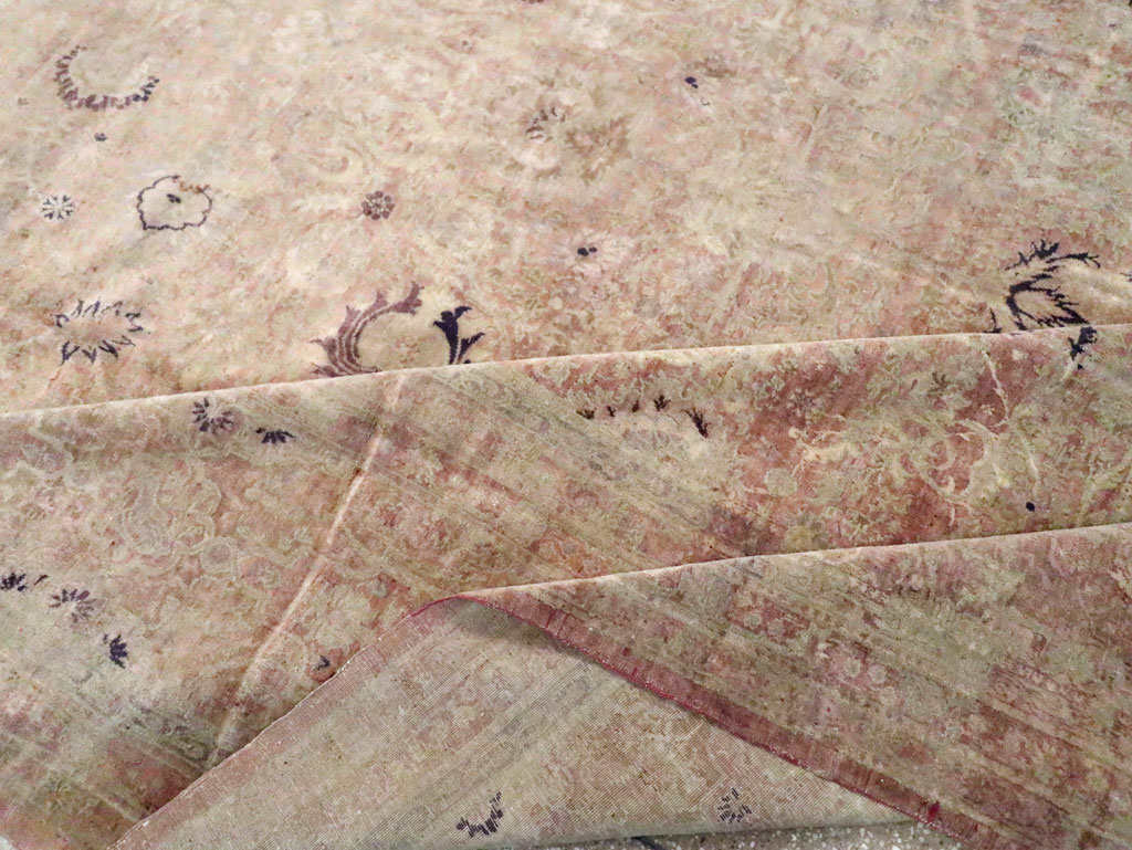 Vintage Turkish Sivas Carpet, No.17654 - Staging