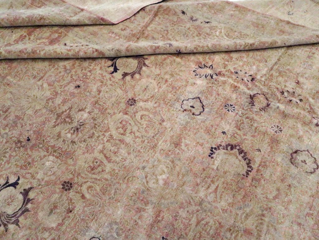 Vintage Turkish Sivas Carpet, No.17654 - Staging