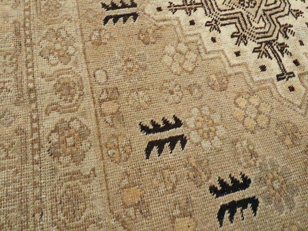 Vintage East Turkestan Khotan Rug, No.17659 - Staging