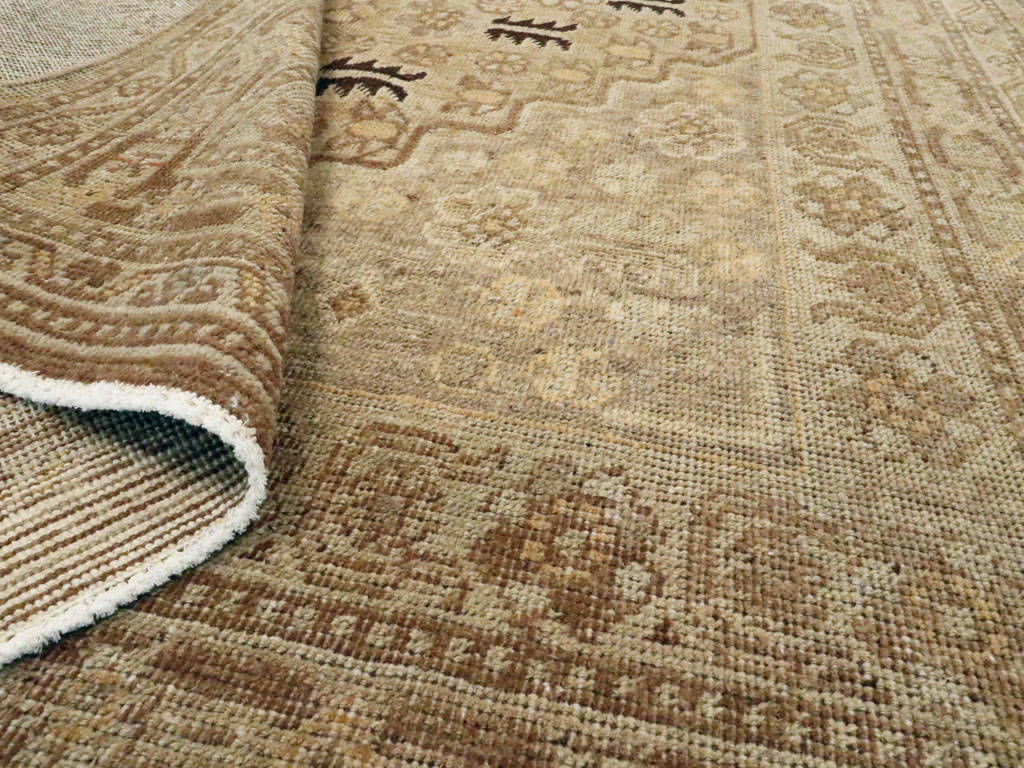 Vintage East Turkestan Khotan Rug, No.17659 - Staging