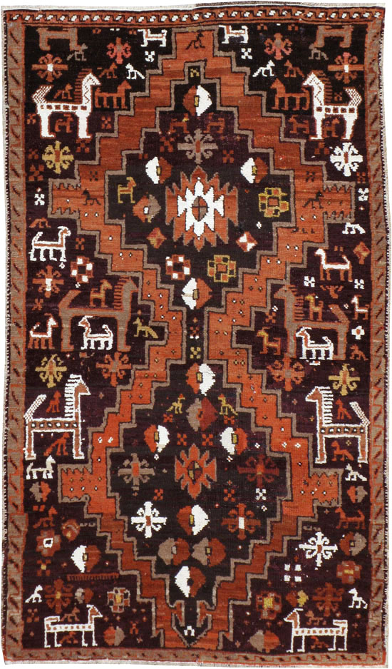 Antique Turkish Anatolian Rug, No.17661 - Staging