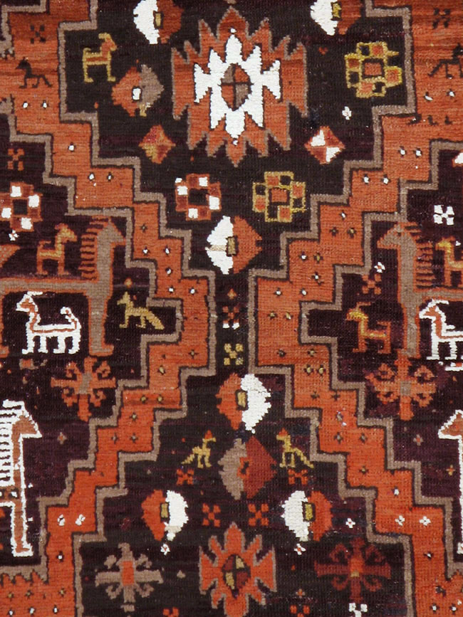 Antique Turkish Anatolian Rug, No.17661 - Staging