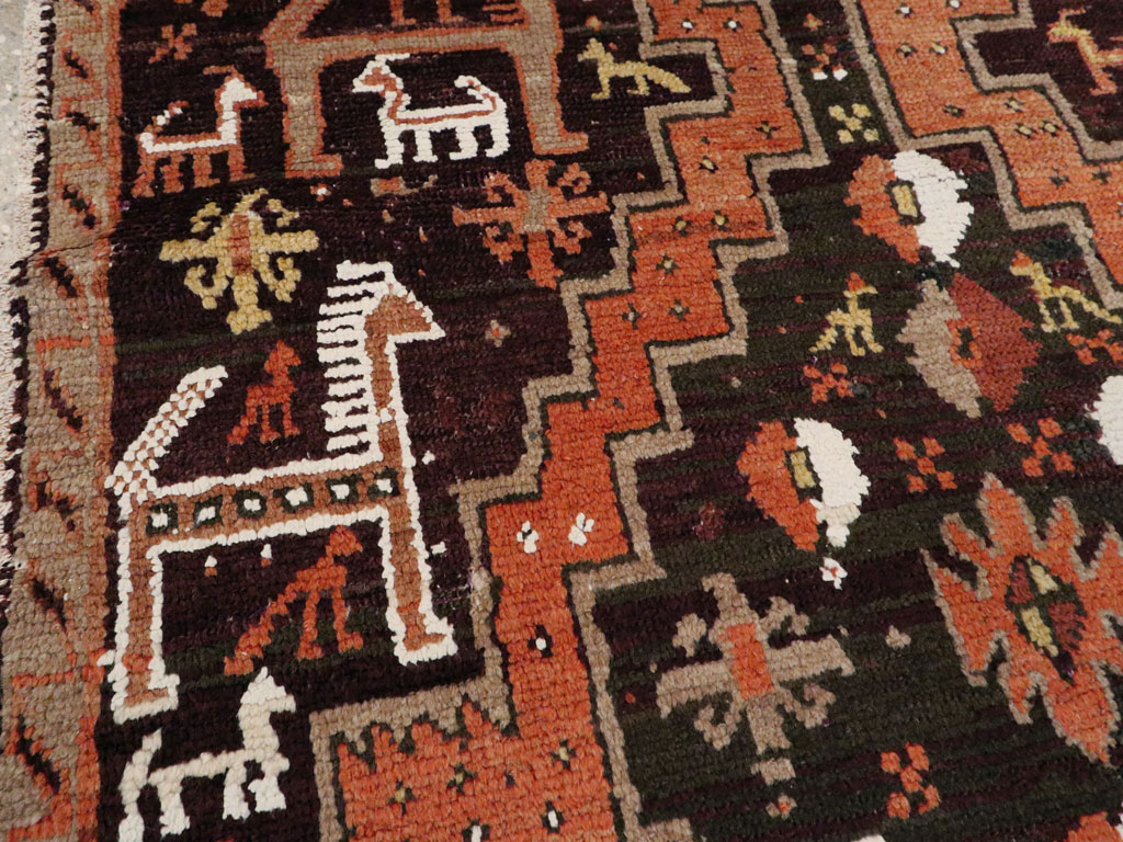 Antique Turkish Anatolian Rug, No.17661 - Staging
