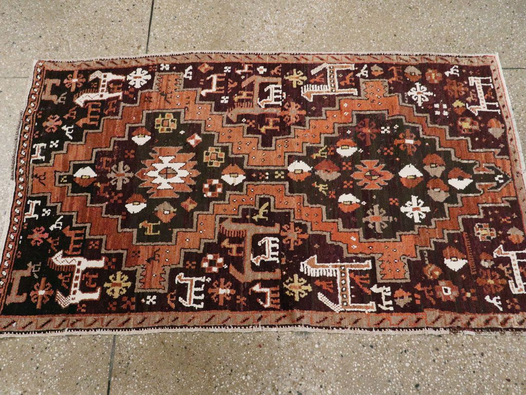 Antique Turkish Anatolian Rug, No.17661 - Staging