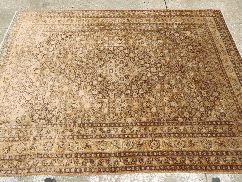 Antique Persian Tabriz Rug, No.17664 - Staging