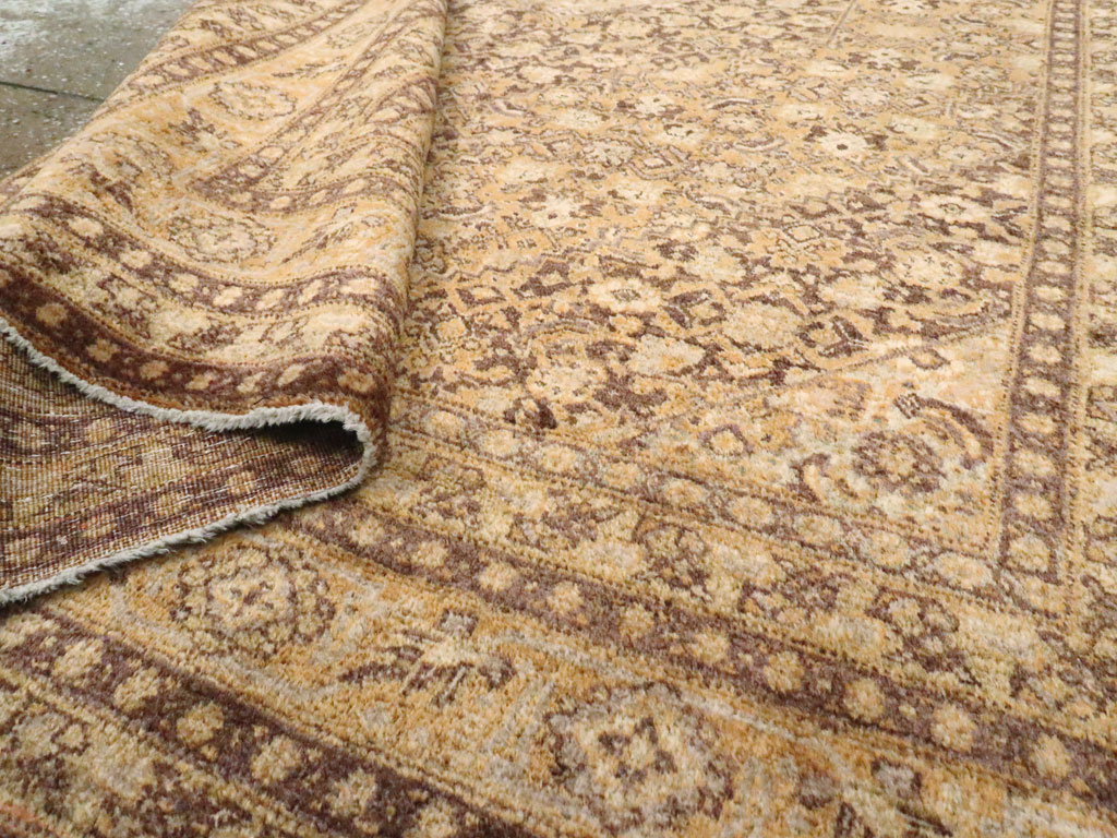 Antique Persian Tabriz Rug, No.17664 - Staging