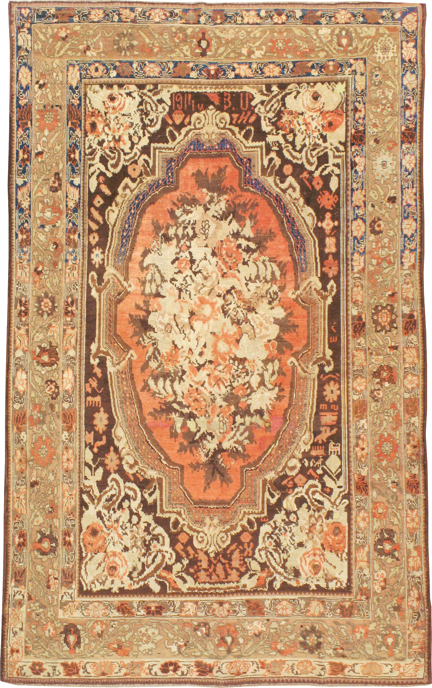 Antique Caucasian Karabagh Rug, No.17669 - Staging