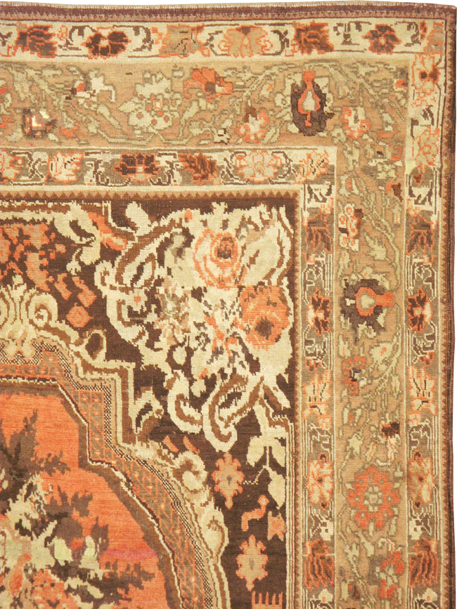 Antique Caucasian Karabagh Rug, No.17669 - Staging