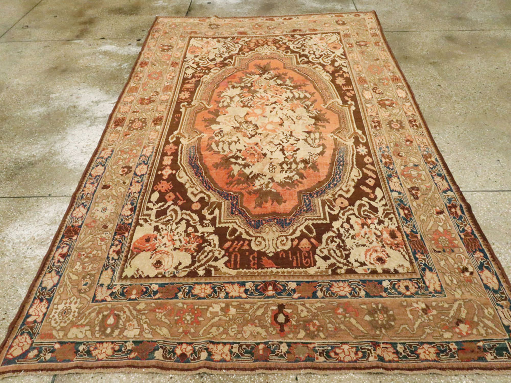 Antique Caucasian Karabagh Rug, No.17669 - Staging