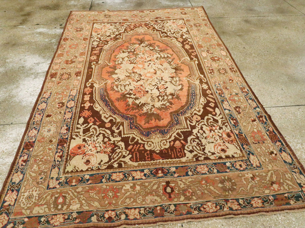 Antique Caucasian Karabagh Rug, No.17669 - Staging